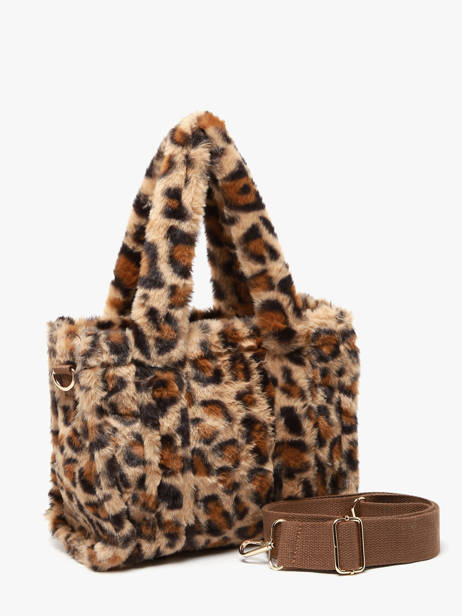 Handtas Fur David jones Beige fur CM7879 ander zicht 2